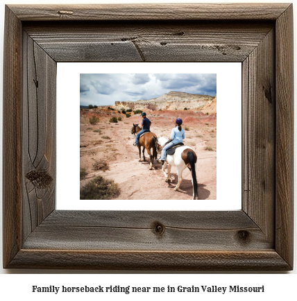 family horseback riding near me in Grain Valley, Missouri